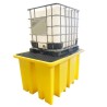 Wanna wychwytowa z kratownicą pod 1 IBC, wysokoprofilowa 1730 x 1340 x 1040 mm