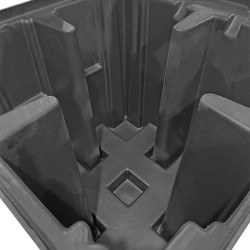 Wanna wychwytowa z kratownicą pod 1 IBC, wysokoprofilowa 1330 x 1230 x 1085 mm