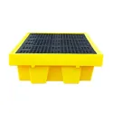 Wanna wychwytowa z kratownicą pod 2 IBC 2550 x 1350 x 565 mm, żółta