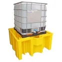 Drip tray without grating for 1 IBC 1765 x 1455 x 710 mm, yellow