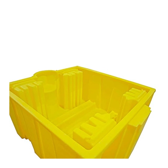 Wanna wychwytowa bez kratownicy pod 1 IBC 1765 x 1455 x 710 mm, żółta