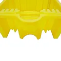 Wanna wychwytowa bez kratownicy pod 1 IBC 1765 x 1455 x 710 mm, żółta