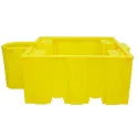 Wanna wychwytowa bez kratownicy pod 1 IBC 2065 x 1445 x 705 mm, żółta