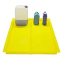 Drip tray without a grate for small containers