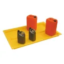 Drip tray without a grate for small containers