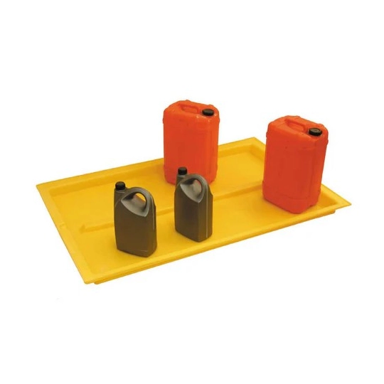 Drip tray without a grate for small containers