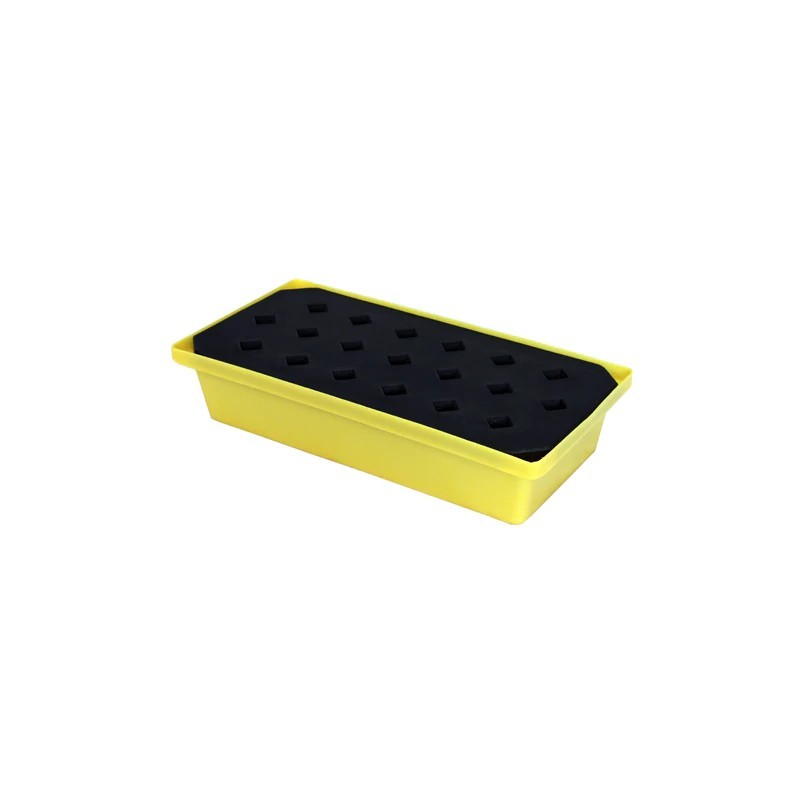 Wanna wychwytowa z kratownicą pod małe pojemniki 31 l, 805 x 405 x 170 mm