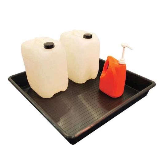 Drip tray without grate for small containers