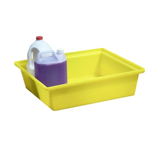 Drip tray without grating for small containers