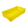 Drip tray without grating for small containers 230 l, 1290 x 730 x 295 mm