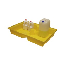 Wanna wychwytowa bez kratownicy pod małe pojemniki 104 l, 1195 x 795 x 185 mm