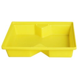 Wanna wychwytowa bez kratownicy pod małe pojemniki 63 l, 1000 x 605 x 200 mm