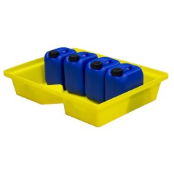 Wanna wychwytowa bez kratownicy pod małe pojemniki 43 l, 800 x 605 x 170 mm