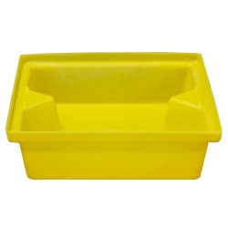Wanna wychwytowa bez kratownicy pod małe pojemniki 43 l, 800 x 605 x 170 mm