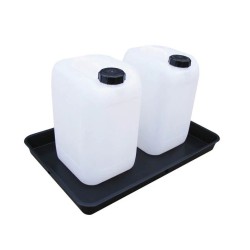 Wanna wychwytowa bez kratownicy pod małe pojemniki 9 l, 570 x 385 x 50 mm