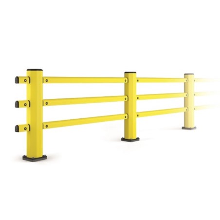 Modułowa elastyczna bariera PED 200 PIN, 1200 mm x mm