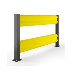 Flexible barrier for protecting shelving double BFLEX COM/2