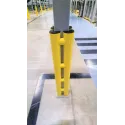 Flexible bumper for protecting HUG TOWER MINI columns