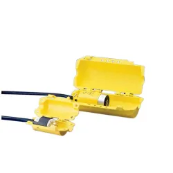 Locking of the Hubbell industrial plug connector