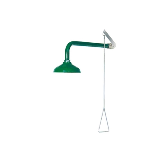 Emergency ceiling shower - horizontal supply