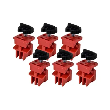 Universal multipole circuit breaker lockout EX/ATEX 6 pcs.