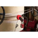 Universal SAFELEX cable lock, steel cable in sheath 5 m