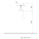 Ceiling-mounted shower