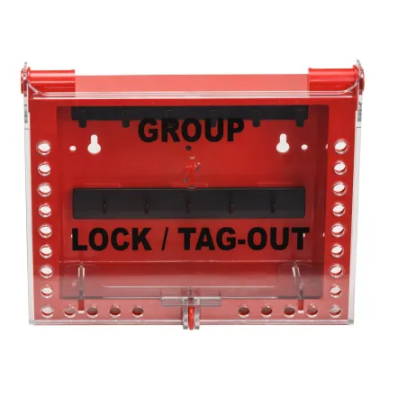 Wall-mounted group lockout box 279.40 x 330.20 x 101.60 mm