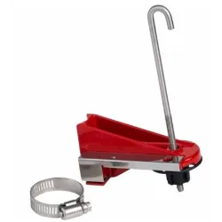 Perma-mount ball valve lockout