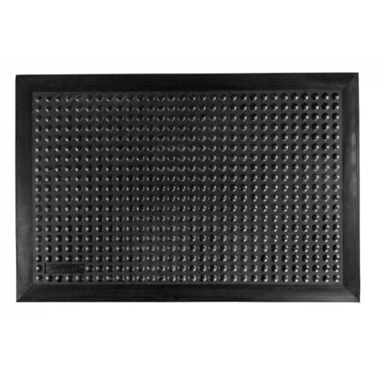 Mata antystatyczna D57, 60 cm x 90 cm, czarna