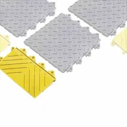 men's ramp edge for F20 modular mats, 15.24 x 30.48 cm
