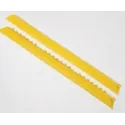 Krawędź męska E51, 91 cm żółta