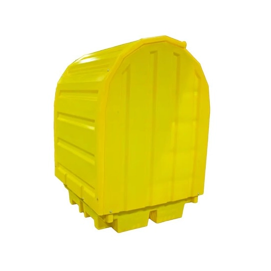 Stanowisko robocze z drzwiami suwnymi pod 4 beczki, 410 l