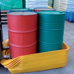 Wanna wychwytowa bez kratownicy pod 4 beczki 1500 x 1300 x 440 mm, 310 l