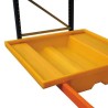 Wanna wychwytowa bez kratownicy do regału pod paletę 1310 x 1310 x 245 mm, 220 l