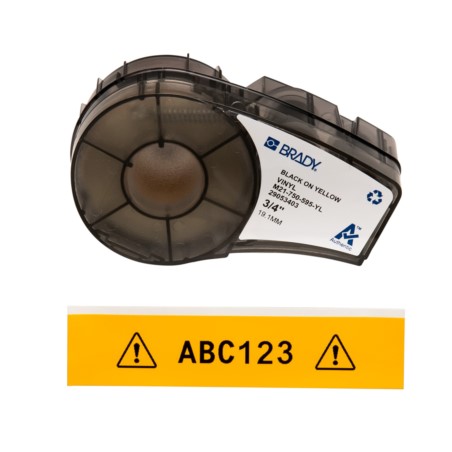 Etykiety z winylu M21-750-595-YL Etykiety z winylu M21-750-595-YL