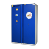 Szafa ognioodporna na baterie litowo-jonowe z systemem kwarantanny i z bazą paletową, rozmiar XL 90 min 1200 x 600 x 2050 mm