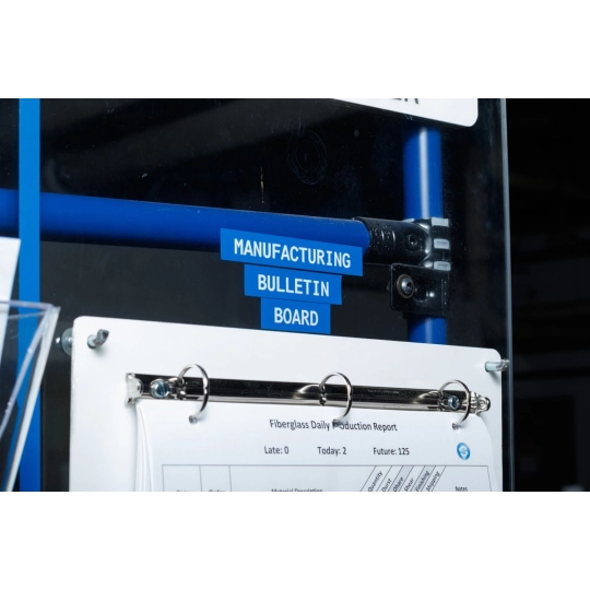 Labels made of vinyl M21-750-595-BL