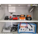 Szafa ognioodporna do przechowywania baterii litowo-jonowych