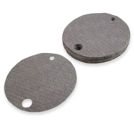 Two-layer sorbent, universal drum mat