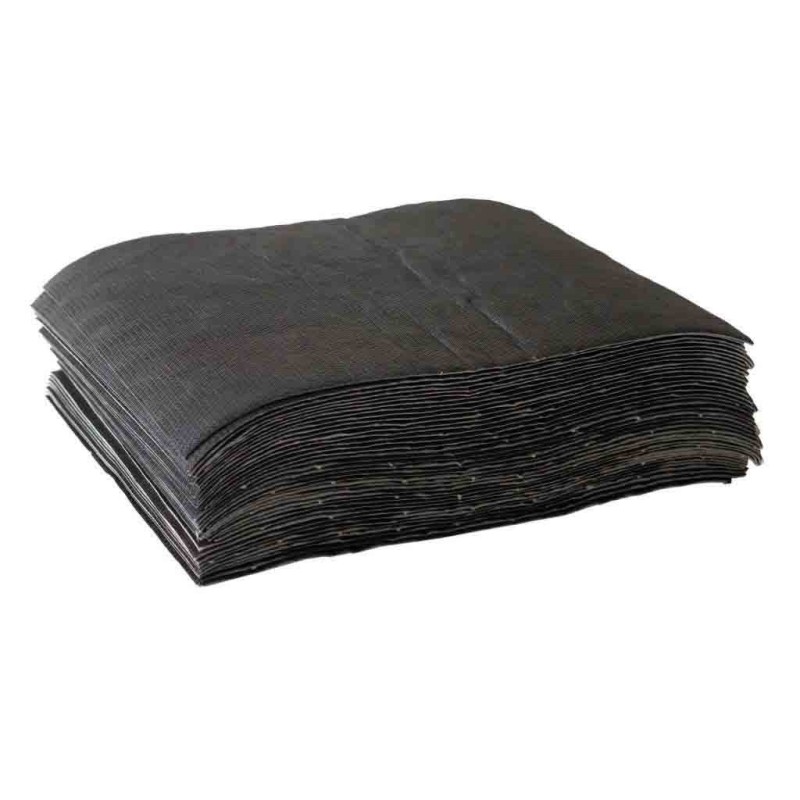 Sorbent trzywarstwowy, mata uniwersalna, antypoślizgowa z folią od spodu 40 x 50 cm, 50 szt, 4,6 kg