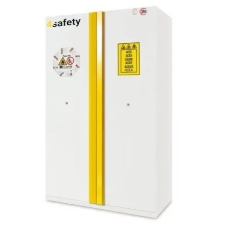 Fire-resistant cabinet 90 min, 2 modules: flammables/acids and bases COMBISTORAGE size XL