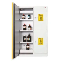 Safety cabinet 3 modules: fire-resistant 90 min/for acids/for alkalis COMBISTORAGE size XL