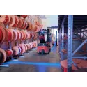 LED line projector 24W for forklift trucks, blue color