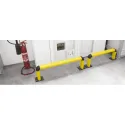 Flexible barrier for protecting shelves FENCE 150, 550 x 1100 mm
