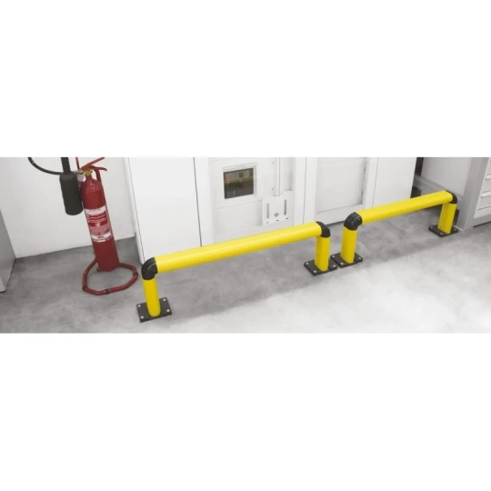 Flexible barrier for protecting shelves FENCE 150, 550 x 1100 mm