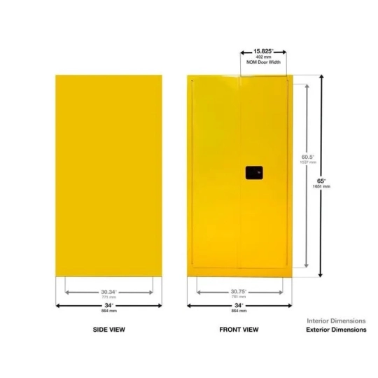 Szafa zabezpieczająca na 1 beczkę/poziom 200 l, 1270 x 762 x 1219 mm