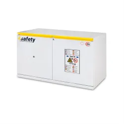 Fire-resistant cabinet 90 min COMBISTORAGE under-table two-door, 1090 x 520 x 620/720 mm