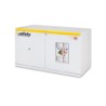 Szafa ognioodporna 90 min COMBISTORAGE 90 min 1090 x 520 x 620 mm, podstołowa dwudrzwiowa
