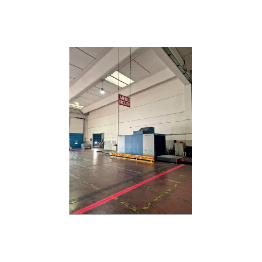 HYPER HP linear LED projector for overhead cranes